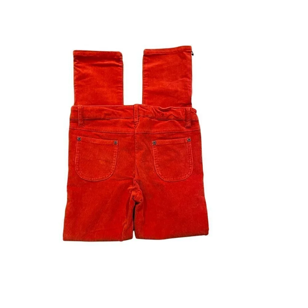 Persnickety Girl's Burnt Orange/Rust Corduroy Pant - Size 8 - Like New!